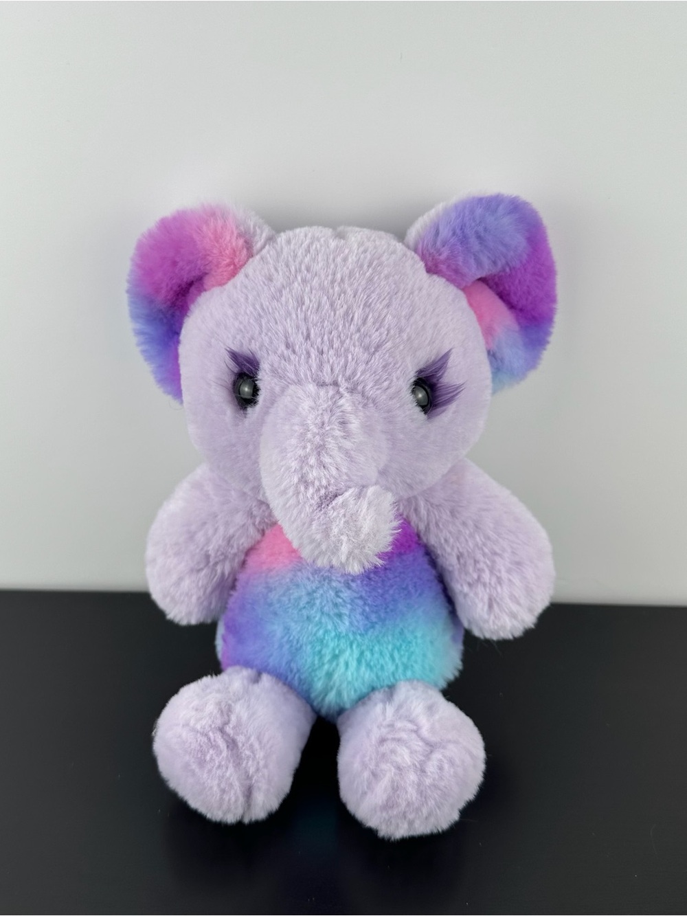 Aurora RARE Sweet Pop Taro Elephant 10" Purple Pink Plush Stuffed Animal